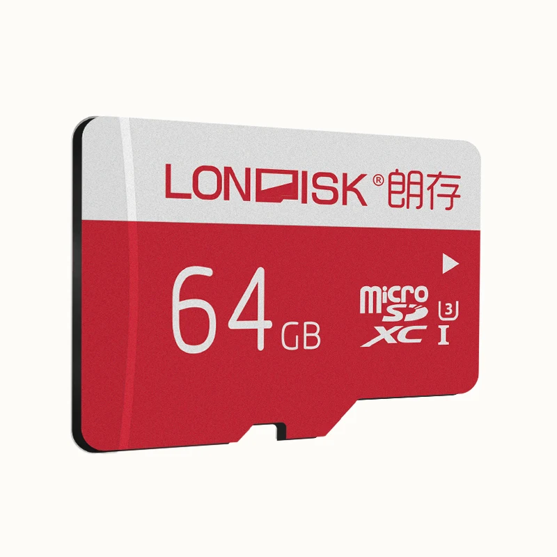 LONDISK 10 Pack micro SD карты 64 Гб класс (C10) UHS I (U1)/UHS (U3) карта памяти microSDHC с sd адаптером (10