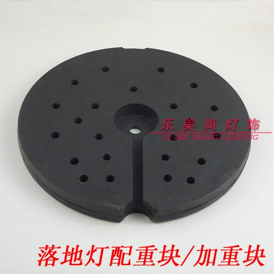 Floor Lamp Base Chis Firmly Anti Fall Drop Resistance Weights Floor Lamp Base Chis Firmly Anti Fall Drop Resistance Weights Heavier Black Plastic Block River Sand Ings
