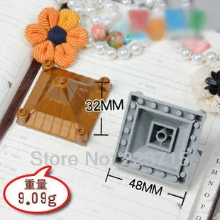 

Free Shipping! 5pcs*Tower Top* DIY enlighten block bricks,Compatible With Assembles Particles