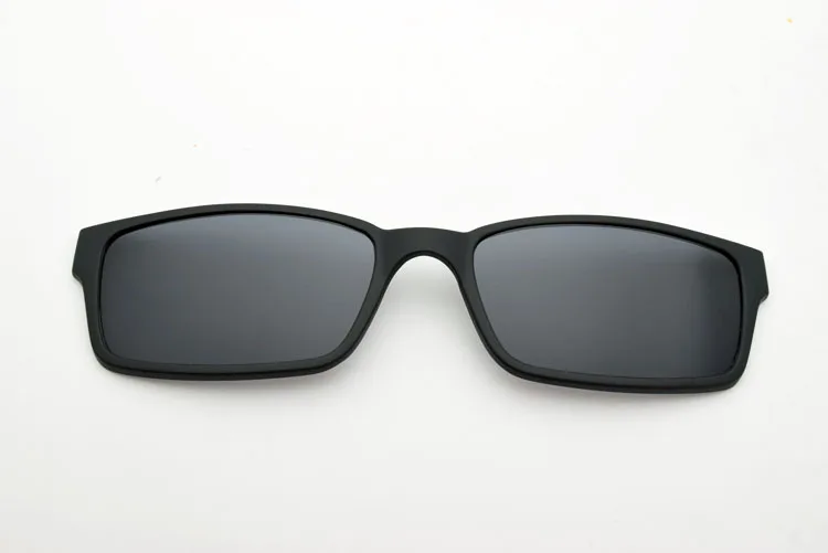 Ультра-светильник, вольфрам, титан, оправа для очков, 3D магнит, зажим, солнцезащитные очки, близорукость, функциональные очки, поляризационные, JKK 79 - Цвет оправы: Black