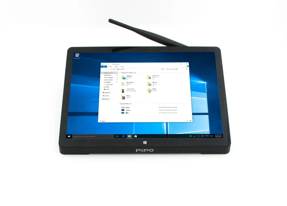Pipo x10 мини ПК Windows 10 OS 10,8 дюймов 1920*1280 ips четырехъядерный процессор Intel Z8350 ТВ коробка с 10000 мАч батарея Поддержка Bluetooth