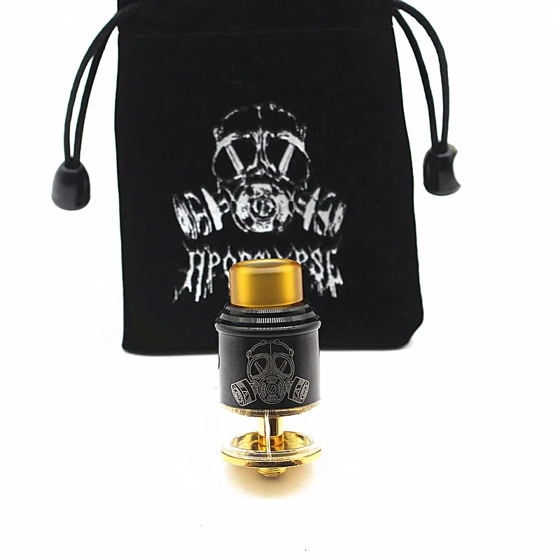 

Apocalypse GEN 2 Styled RDTA Rebuildable Dripping Tank Atomizer for Box Mod Electronic Cigarette Vaporizer