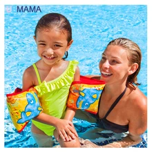 1 пара переносной ПВХ надувные нарукавные повязки помощь детям поплавок нарукавники надувные защитные Плавающие Надувные нарукавники для плавания