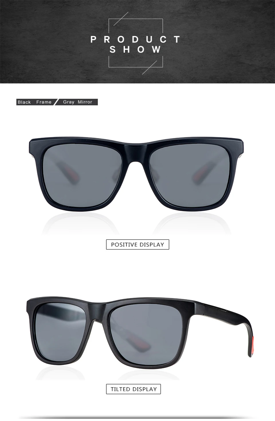 Square Sunglasses Men Brand Designer Mirror Photochromic Oversized Sunglasses Male Sun glasses for Man (6)