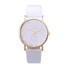 2017 Sizzling Sale new design Style Informal easy Womens Geneva Roman Leather-based Band Analog Quartz Wrist Watch Relogio Feminino