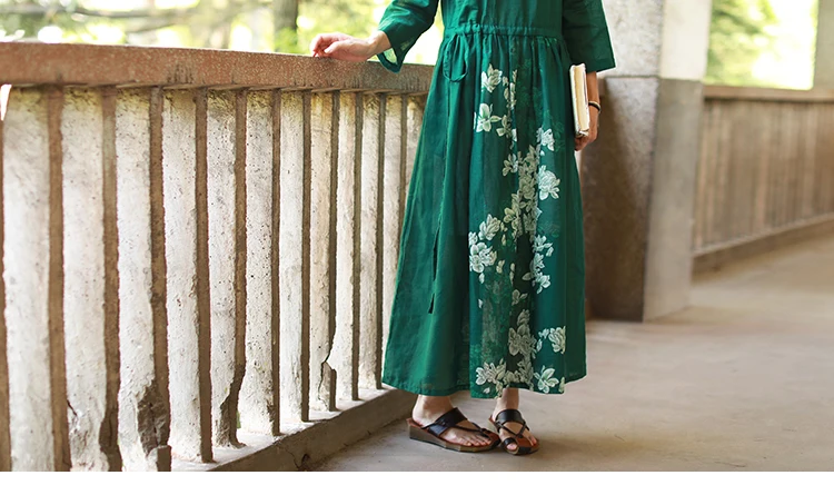 green floral dress (8)