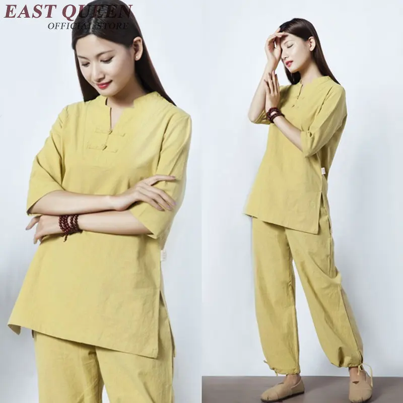 Традиционная китайская одежда для женские комплекты из 2 предметов одежды брючные 2018 костюмы для женщин KK1687 H