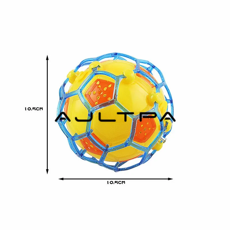 Светодиодный свет прыжки мяч дети enjoyful музыка Футбол подпрыгивая Танцы мяч детские забавные игрушки Рождественский подарок случайных