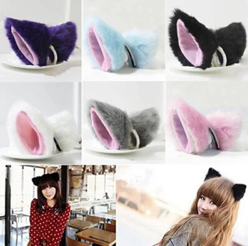 

Newest Casual Trendy Beauty Hair Accessories Girls Practical Headband Cat Ear