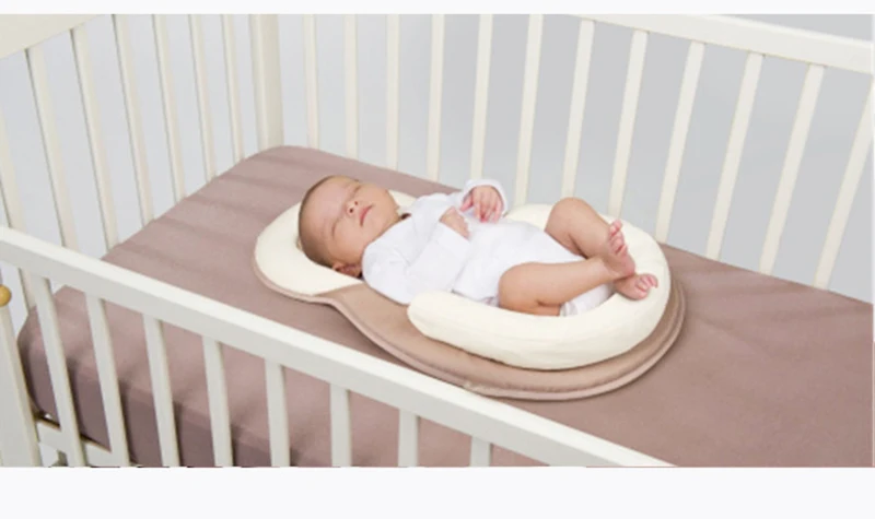 Удобная подушка для младенца, детская раскладывающаяся Подушка для сна, подушка для сна против скатывания