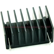 Phiscale 5 шт. 25*36*16/25x36x16 мм теплоотвод используется для электронных, MOS транзисторы