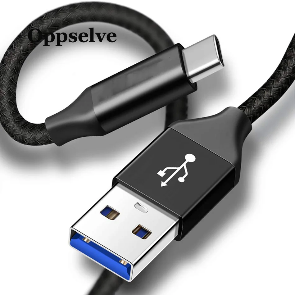 

Oppselve USB Type C Cable For xiaomi redmi k20 pro USB C Mobile Phone Cable Fast Charging Type C Cable for USB Type-C Devices 2m