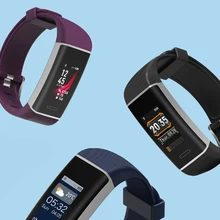 Яркая повязка интерфейс браслет gps сердечного ритма monoitoring браслет прогноз погоды IP67 водонепроницаемый смарт-Браслет три цвета вариантов