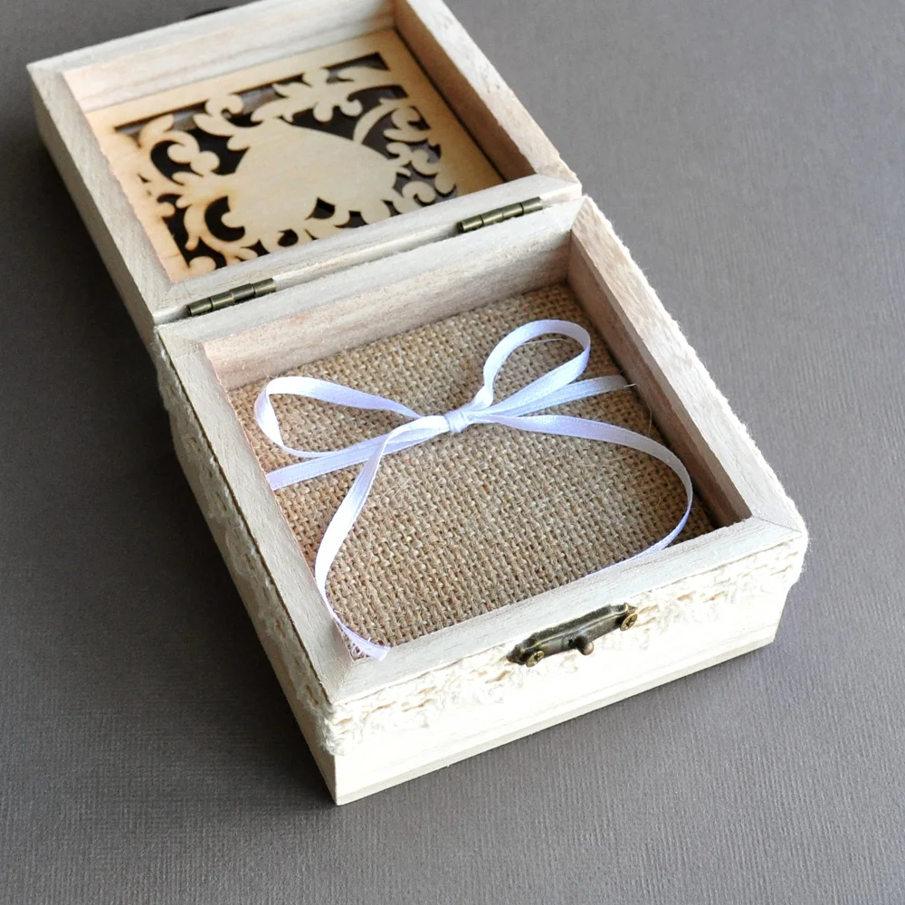 Персонализированная Коробка для обручальных колец, деревенская свадьба, дерево, коробка для колец, обручальное кольцо, держатель для колец, свадебный подарок