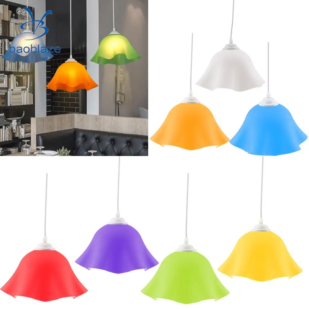 Modern Flower Shape Chandelier Lampshade Ceiling Light Shade Cover