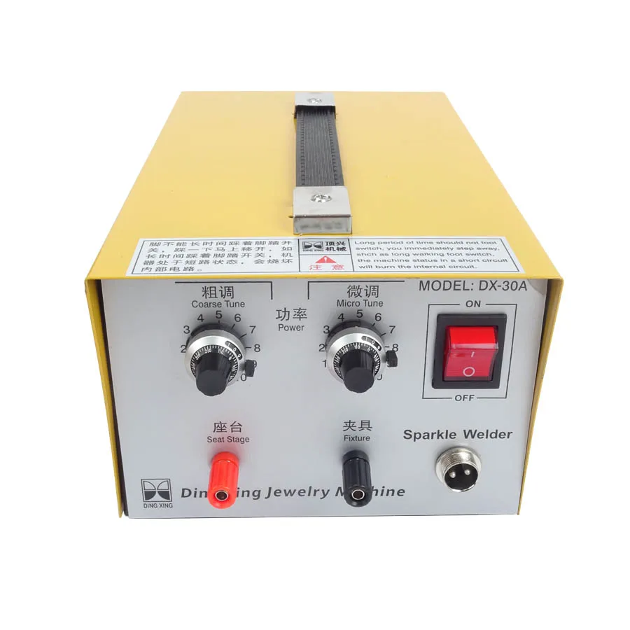 

Laser Spot Welder DX-30A Handheld Good Pulse Spot Welder 400W Jewelry Welding Machine
