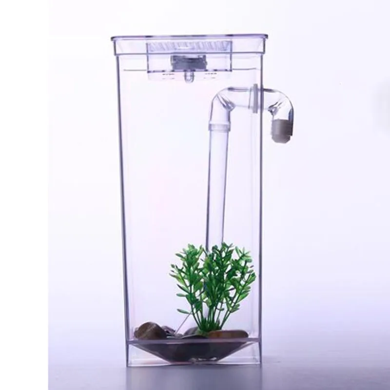 Transparent-NEW-Kid-My-Fun-Fish-Self-Cleaning-Tank-Complete-Aquarium-Setup-Gift-Volume-1L-Aquarium (1)