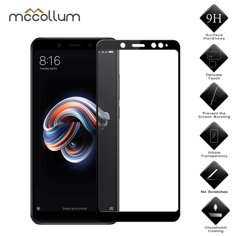 9D полное покрытие из закаленного стекла для Xiaomi Redmi Note 8 8T 7 6 5 Pro 8A 4X 5A Prime Защитная пленка для экрана