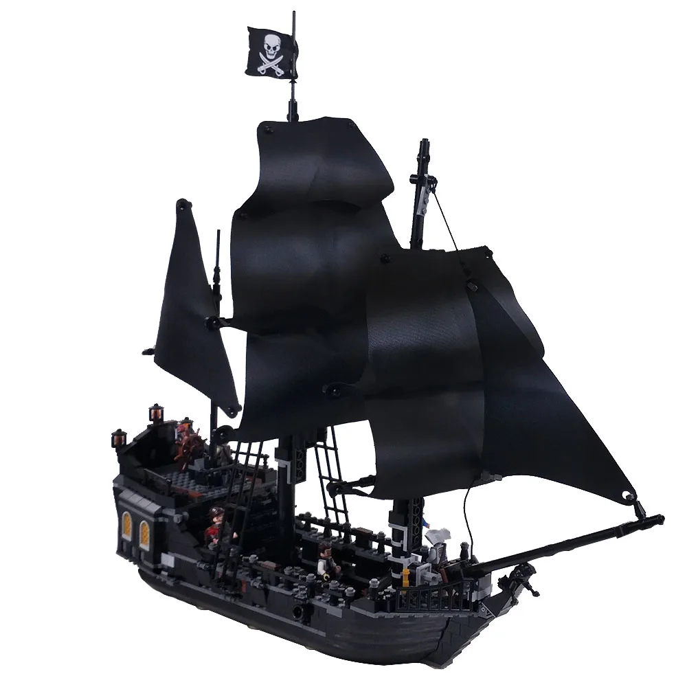 Die Black Pearl Schiff Piraten der Karibik Modell Bausteine Set 804 Stück D L 
