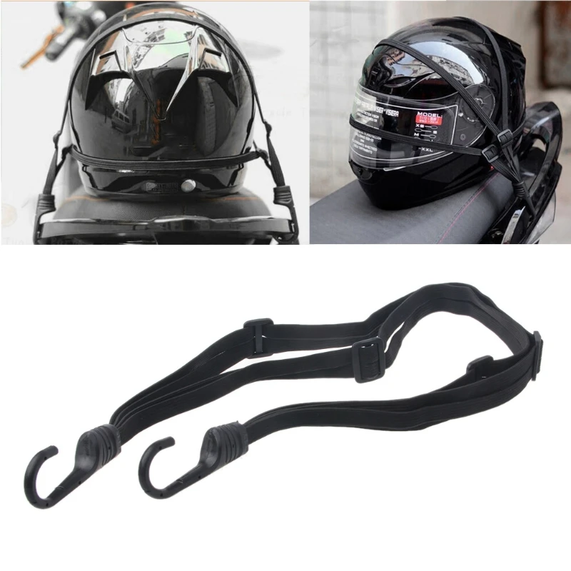 90 см мотоцикл прочность раздвижной шлем багаж эластичный веревка ремень с 2 крючками
