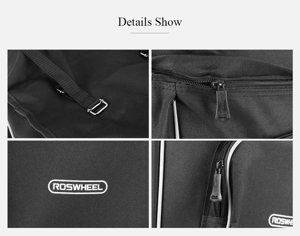 Perfect Roswheel 30L Bicycle Bag 600D Polyester Waterproof Tearproof Bike Bag Panniers Bike Rear Seat Double Panniers Pack 9 Perfect Roswheel 30L Bicycle Bag 600D Polyester Waterproof Tearproof Bike Bag Panniers Bike Rear Seat Double Panniers Pack 9