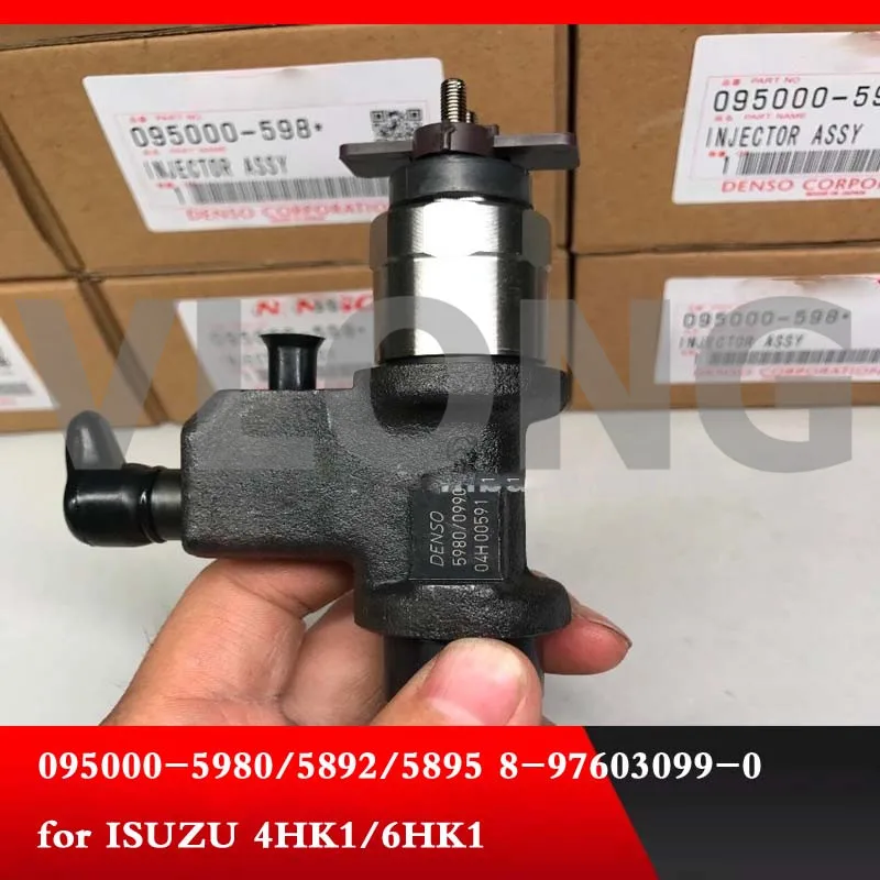 Подлинный и инжектор Common rail 095000-5985 095000-0995 8976030995 8-97603099-5 инжектор деталь