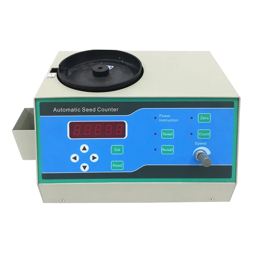 

Seeds Counter Machine Automatic Seeds Counting Instrument Precise Controllable Super-silent with LED Display Touch Buttons SLY-C
