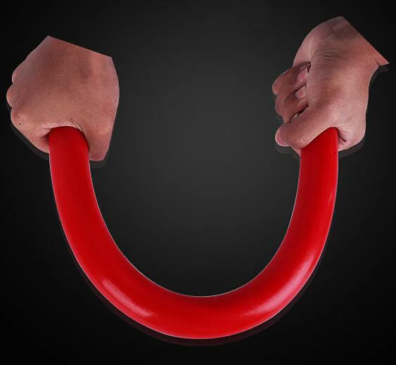 

1pcs 20mm-60mm width Polyurethane solid round pure red damping buffer machinable plastic round bar pin 250mm length