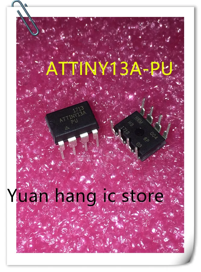 10Pcslot Attiny13A Pu Pu Attiny13 Dip 8 8 Bit Microcontroller New Original huismerk kopen in de aanbieding