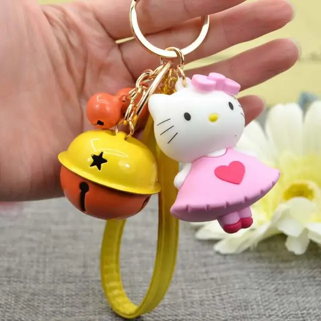 Loving Heart Dancer Hello Kitty Design Cute Jingle Bell
