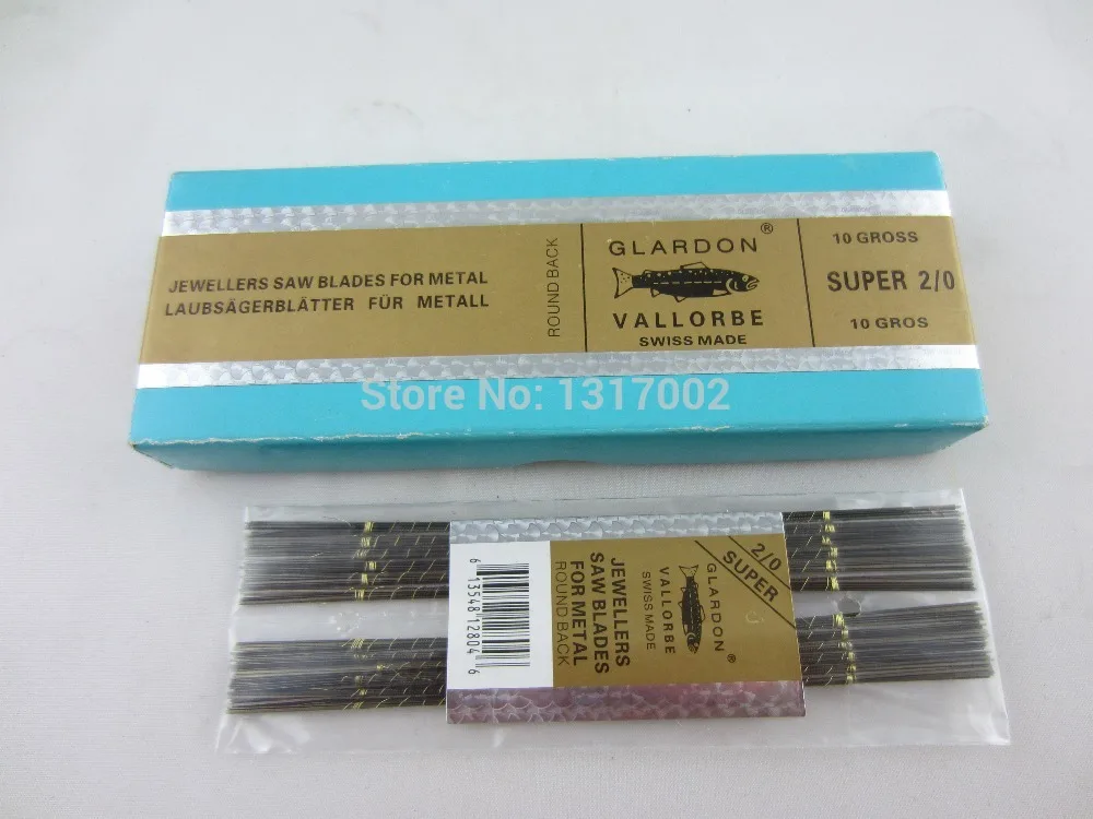 144 шт 2/0 Vallorbe пилы Glardon Vallorbe ленточные пилы, стоматологические украшения металлические золотые драгоценные Камни серебряные режущие лезвия