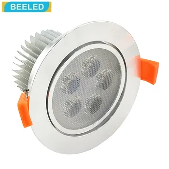 

LED Downlights Recessed ceiling light LED Dimmbale 3W 5W 7W high power LED spotlight 220V dimmer LED lamps home decor aluminum