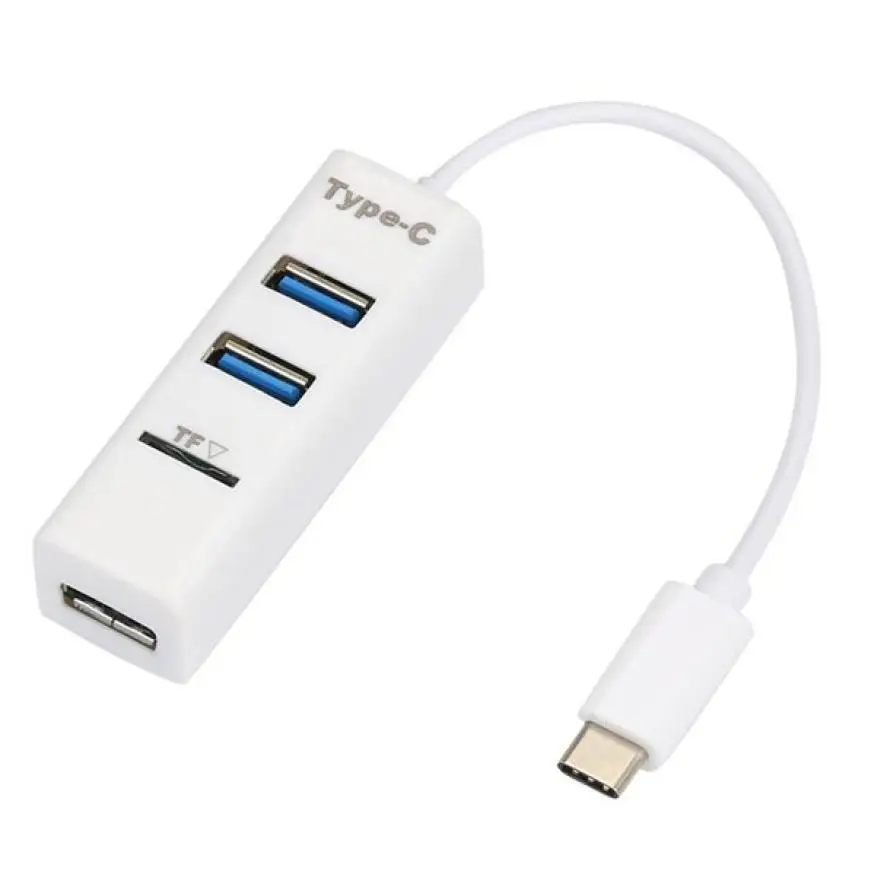 EC2 HIPERDEAL модные Тип-C USB 3,1 USB2.0 2 в 1 HUB Card Reader Порты и разъёмы адаптер для Macbook Tablet Mar27