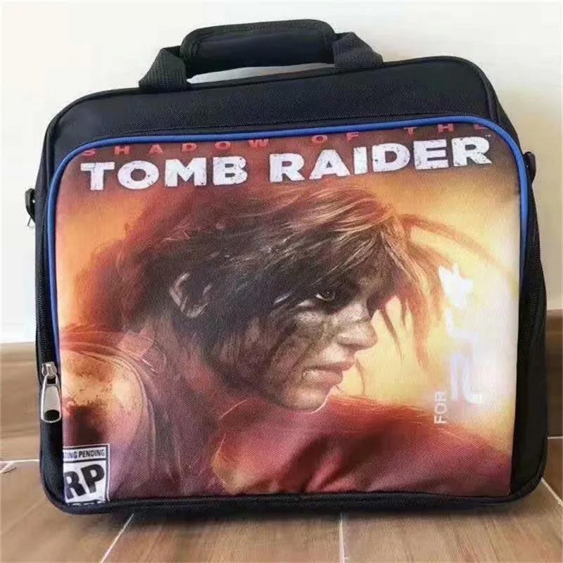 

Water proof Carrying Ps4 bag TOMB RAIDER Game shoulder handbag for PS4 console and Sony console