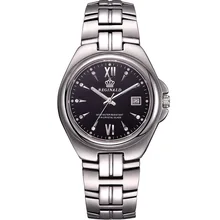 2016 Luxury Brand Womens Wrist Watch Black Quartz Watch Sappfire Crystal for Women Water Resistant