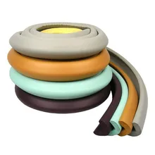 12 мм Толстая защитная полоса для стола, пенопластовый бампер, ударная мебельная планка, 2 м, защитная и ухаживающая лента для детей, доступно 6 цветов