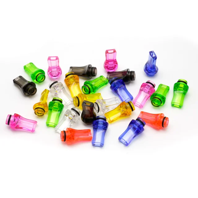 Quartz Banger 10pcs/lot 510 Drip Tip Flat Style Plastic Drip Tip 510