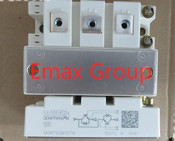 

Free Shipping SKM75GB12T4 POWER IGBT TRANSISTOR 100% new original Genuine Trans IGBT Module N-CH 1.2KV 115A 7-Pin Case GB