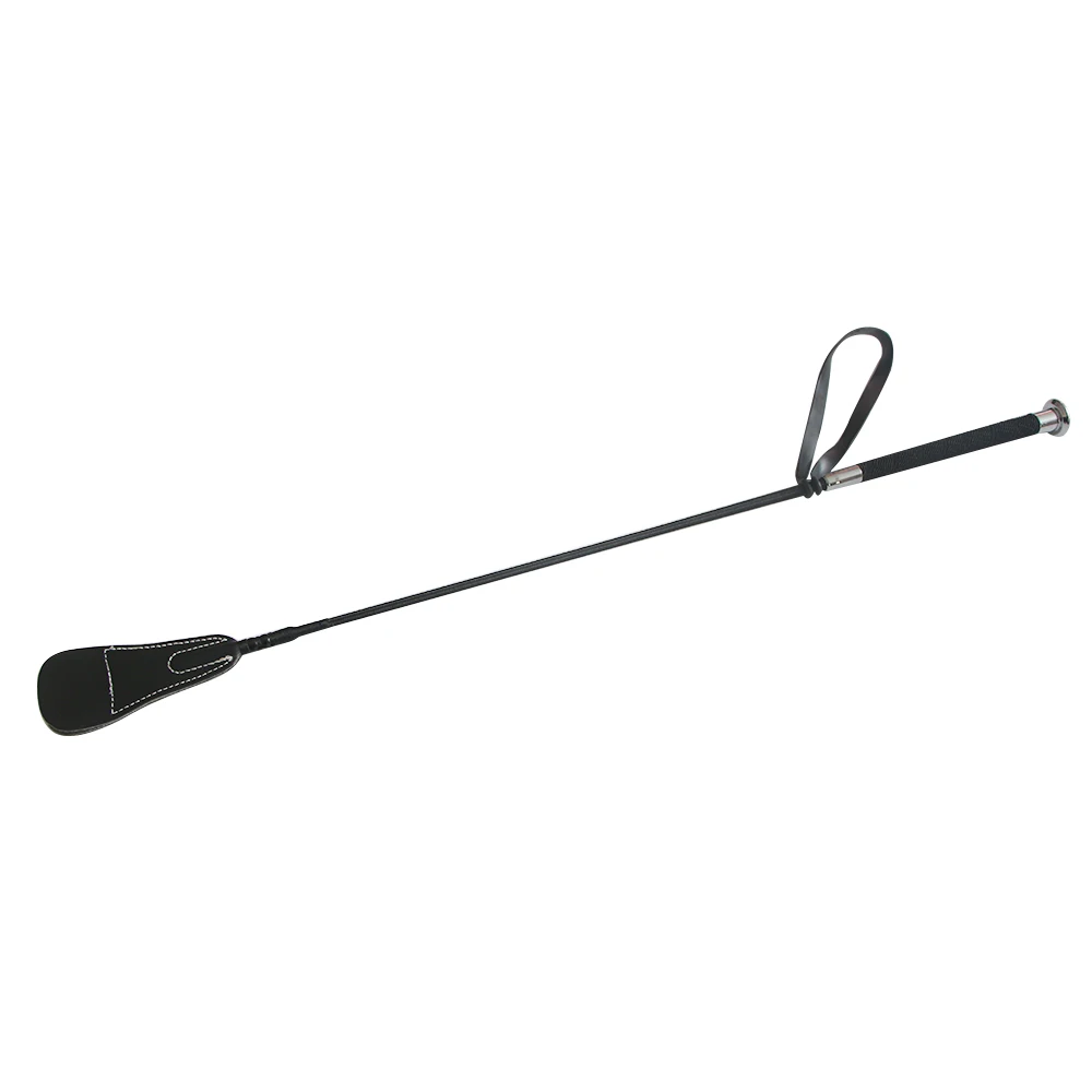 جديد وصول 65 CM الحصان جلدية ركوب المحاصيل سوط الحصان سباق الفروسية إمدادات فارس المعدات الأسود الأزرق الأحمر