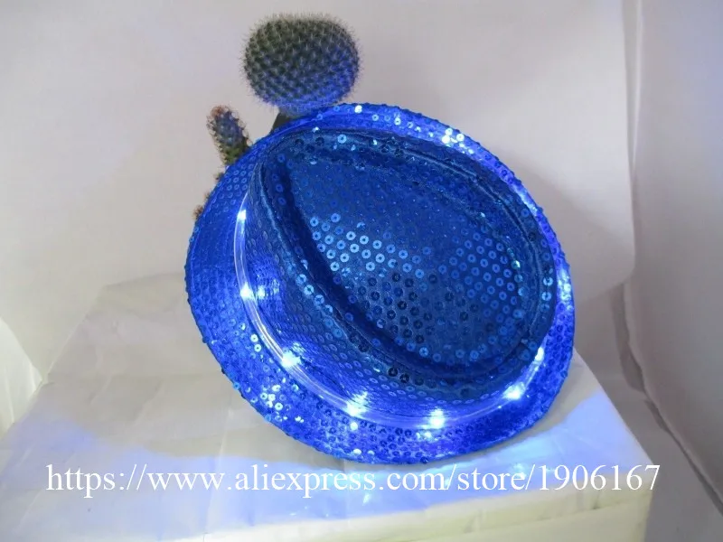 New Fashion Glow in Dark Light Up LED Hat Baseball Caps Luminous Holiday Hat Unisex03