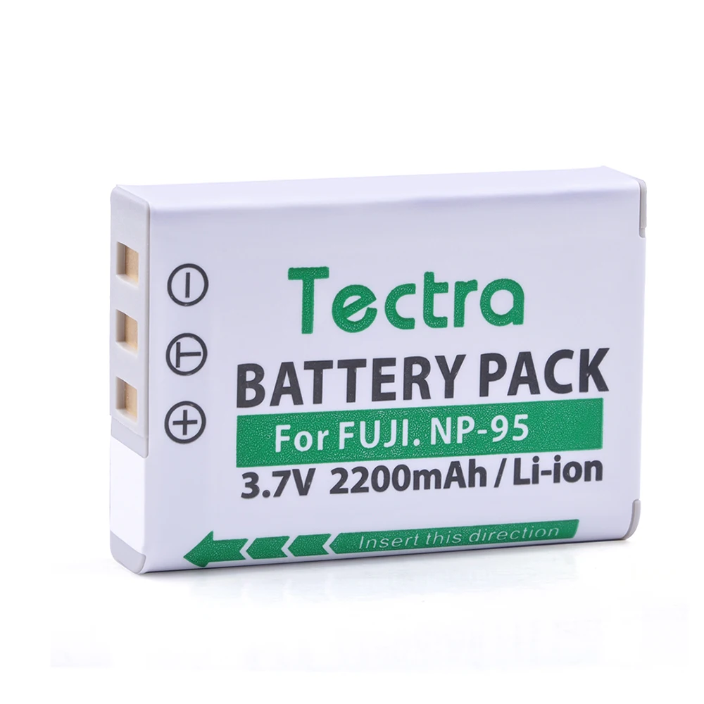 PATONA Caricabatteria + Batteria NP-95 compatibile con Fujifilm FinePix