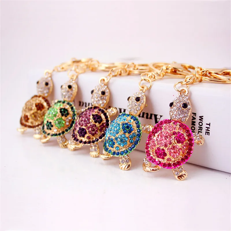 

Female Crystal Keychain Car Key Chain Llaveros Para Mujer Women's Bag Keychains Key Ring Ladies Lobster Buckle Keyrings