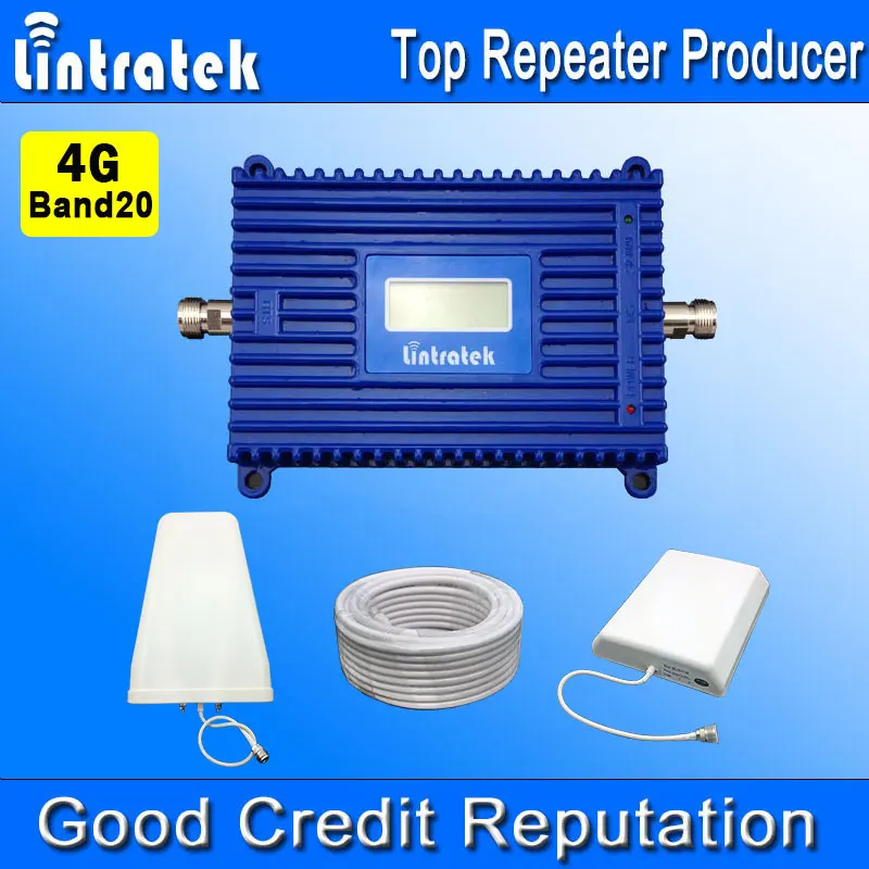 Lintratek Cell Phone Signal Booster Repeater Amplifier 4G