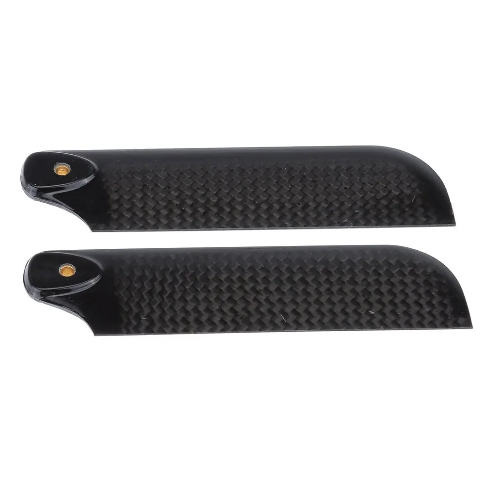 

2 * Pcs Carbon Fiber 92mm Tail Blades for Align Trex 550 RC Helicopter