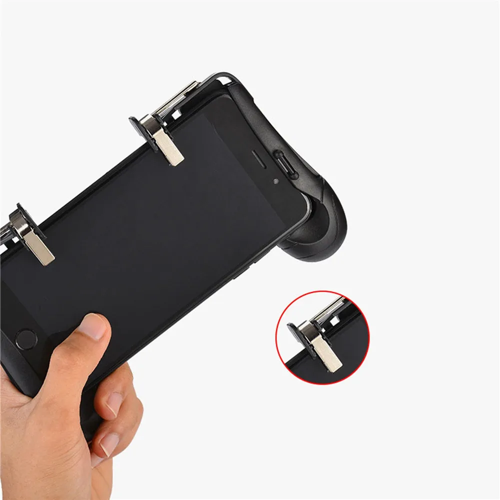  Gamepad Trigger L1R1 Mobile Phone Shot Metal Button Aim for iphone Android For PUBG Game pad Contro
