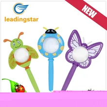 LeadingStar дети милый мультфильм пластик Ручной Лупа для насекомых оригинальность игрушка подарок для детского сада ученика цвет случайный zk15