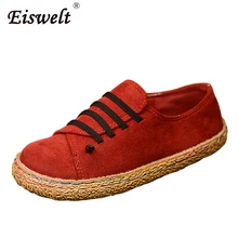 EISWELT/Женские туфли-лодочки Весна Книги по искусству модная повседневная обувь для женщин мягкие и удобные женские туфли шить сплошной Для женщин обувь на плоской подошве