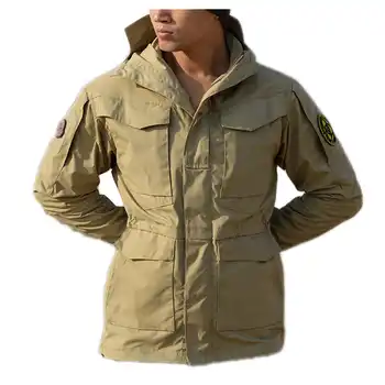 aichAngeI Army Clothes Tactical Windbreaker Men Winter Autumn Thermal Flight Pilot Coat Male Hoodie Military Field Jacket