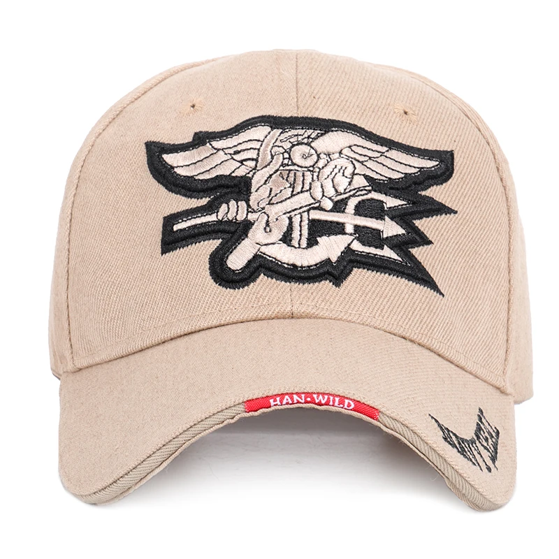 New High Quality Badge Embroidery Baseball Cap NAVY SEAL Casual Hat Spring Man Woman Cotton Adjustable Dad Hat Male Trucker