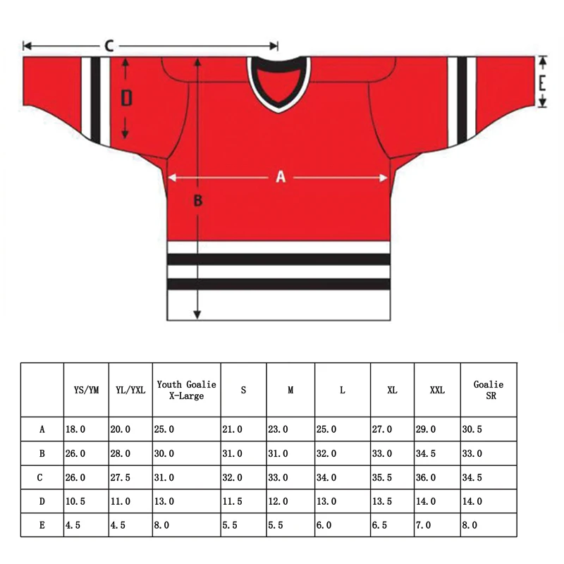 Size Chart IN